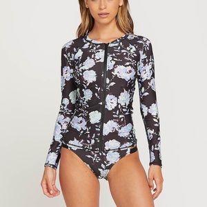 Noir U Sure Zip Rashgaurd